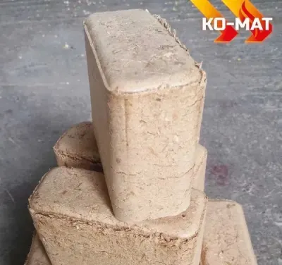Brykiet Drzewny 100% DĘBOWY kostka RUF — praca Grażyna K., Trzebinia