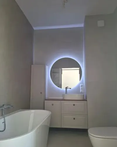 Lustro LED 90 cm — praca Renata T., Wrocław