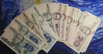 Duży zestaw banknotów PRL — praca Damian K., Warszawa