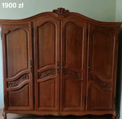 Piękna stylowa szafa ludwikowska — praca Anna W., Wrocław