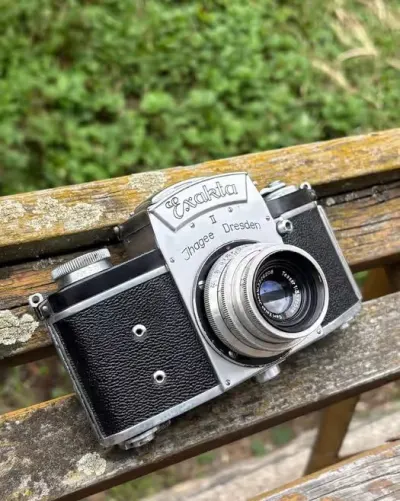 aparat Exakta II 2 unikat produkowany tylko 1948-1949! Tessar 50mm — praca Agnieszka O., Wrocław