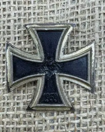 EK Krzyż żelazny 1939 1j klasy  original wh ww2 — praca Magdalena T., Wrocław