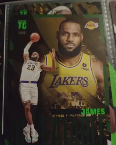 Karta panini NBA LeBron James — praca Adrian K., Wrocław