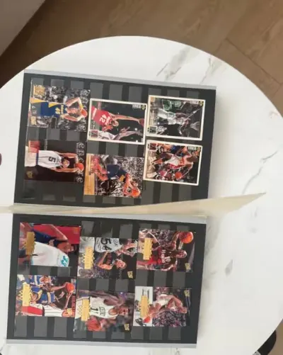 Karty kolekcjonerskie NBA lata 90. 166 sztuk Głównie 94, 95, 96 Czesc 1 ogloszenia — praca Danuta K., Katowice