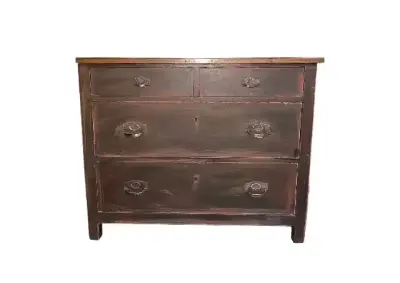 Komoda drewniana vintage – klimatyczna antyk unikat — praca Joanna J., Katowice