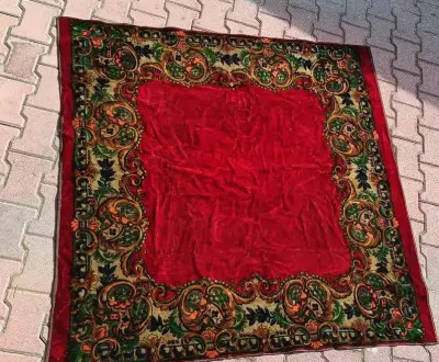 Narzuta na łóżko, kanapę/kilim/gobelin fabryki Herman Sachs — praca Mateusz W., Katowice