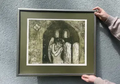 Obraz Purzycka Edyta grafika warsztatowa — praca Martyna, Wrocław