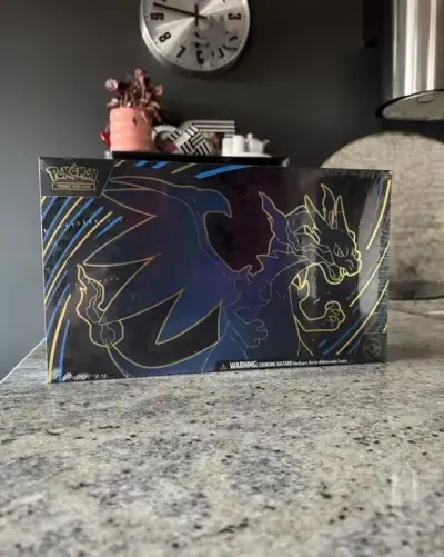Pokemon TCG: Mega Evolution Phantasmal Flames Charizard X Ex UPC — praca dominik, Katowice