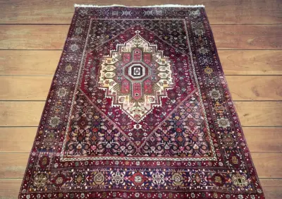 Goltogh - Piękny drobno tkany perski dywan z Iranu  Rękodzieło 125x210 — praca Gallery-Rugs, Gdańsk