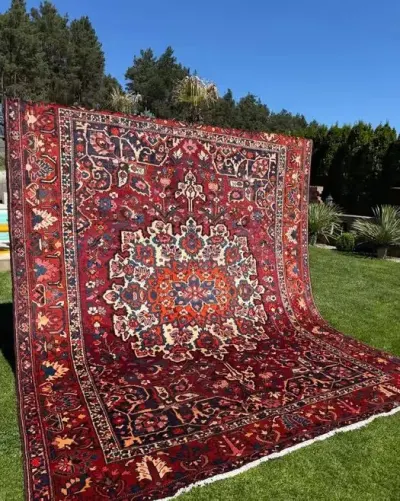 Nowy Dywan Perski Wełniany Iran Hamadan / Bahtiari 385x315 NAJTANIEJ W PL — praca Dywany Świata, Zielona Góra