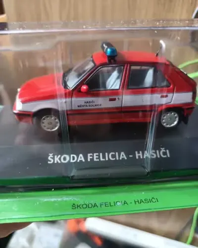 Skoda Felicja strażacy 1:43 deagostini — praca piotr, Katowice