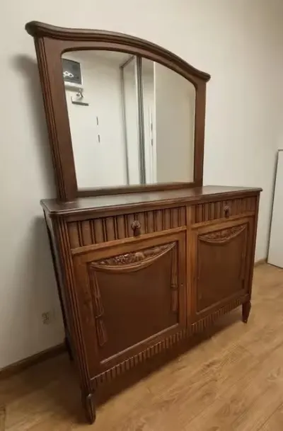 Toaletka duża XIX w., szafka zabytkowa, komoda, antyk — praca Małgorzata, Wrocław