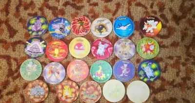 Zwykle tazos pokemon 23szt. — praca Stefan, Katowice