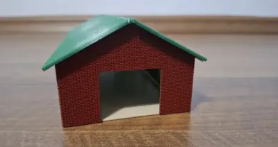 Budynek w skali H0 1:87 — praca Zbyszek, Palędzie
