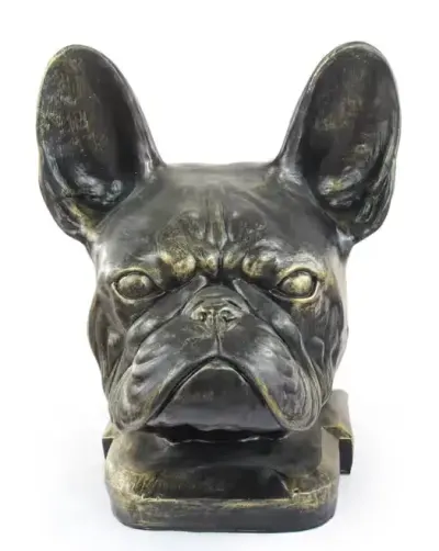 Buldog francuski urna z żywicy Art-Dog — praca Krzysztof Liszka, Żary