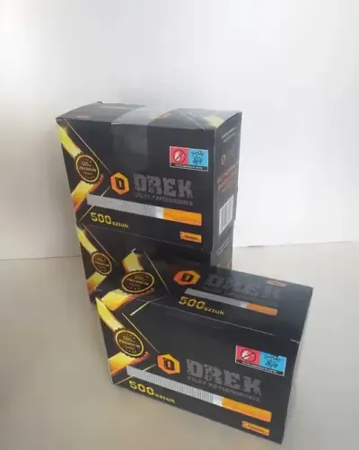 Gilzy Papierosowe DREK 500 - 24 kartony -2760 — praca DAREK, Radom