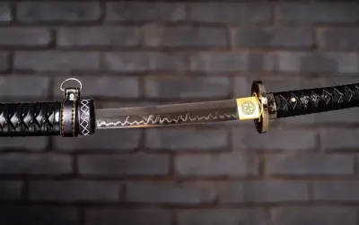 Katana kolekcjonerska Stal T10 Narzędziowa 62HRC Promocja  Warszawa - odbierz w Naszym Punkcie i wybierz konkretny egzemplarz — praca BladeVision, Warszawa