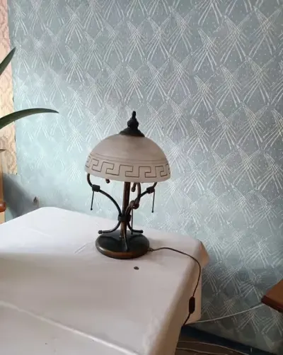 Komplet żyrandol+ lampa stojąca — praca danka.smietana.pl, Ruda Śląska