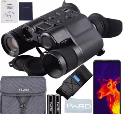 Lornetka multispektralna termo/nokto 4k z dalmierzem PARD Ospery 4K 25/50mm IR 850 nm/ IR 940 nm — praca DS Tactical Poland, Końskie