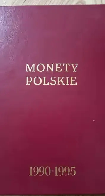 Monety komplet od 1990 do 1995 nowy klaser, zamiana na rybak bałwanek — praca Ryszard, Jarosław
