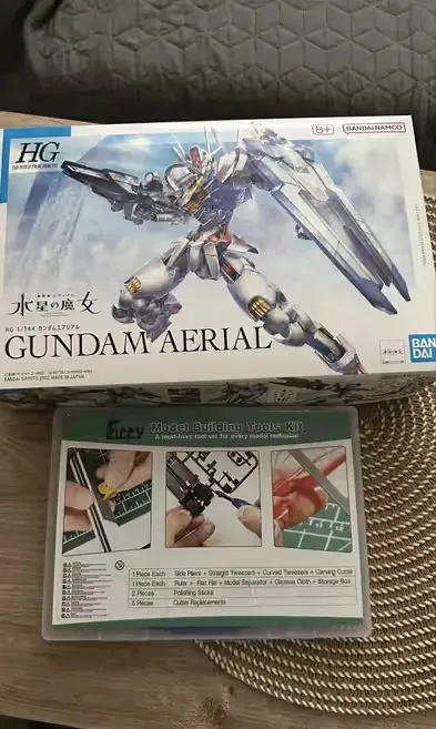 NOWA Figurka Gundam Ariel + zestaw montazowy — praca Rafał, Pleszew