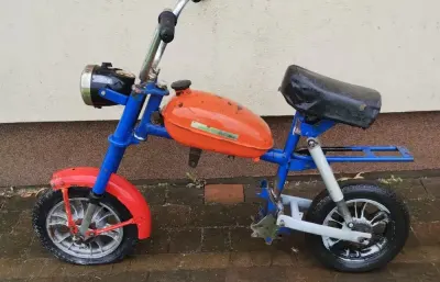 Oryginalna rama motorynka Romet Pony M2 — praca PiotrS-ki, Działdowo