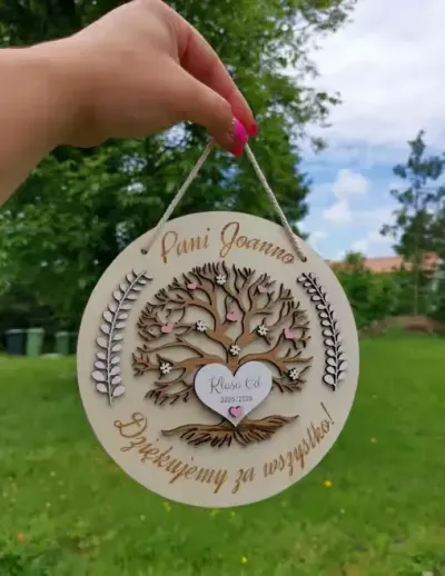 Podziękowanie dla nauczyciela na zakończenie roku szkolnego — praca Cudowne Plakaty, Kraków