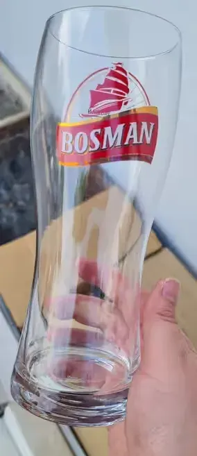 Pokale do piwa Bosman czerwony 0.5l — praca Magda, Szczecin