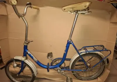 Sprzedam rower skladak pelikan 1984r prl 100% oryginal kolekcjonerski — praca pelikan, Sandomierz