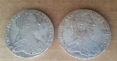 Talar Maria Teresa 1780 Srebro - 2 sztuki — praca Adam, Biłgoraj