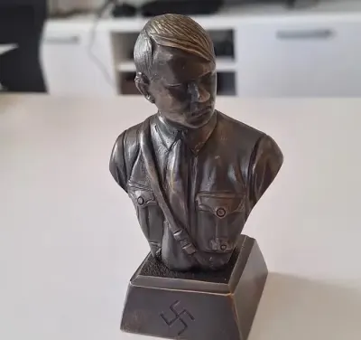 Unikatowe popiersie Adolf Hitler sygn. Arno Breker 1937 — praca Przemek, Wrotnów