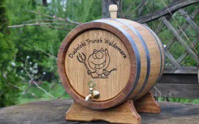 Wiejska Beczka Dębowa – Na Nalewkę, Bimber, Whisky pojemności 3-20L — praca Jakub, Rejowiec