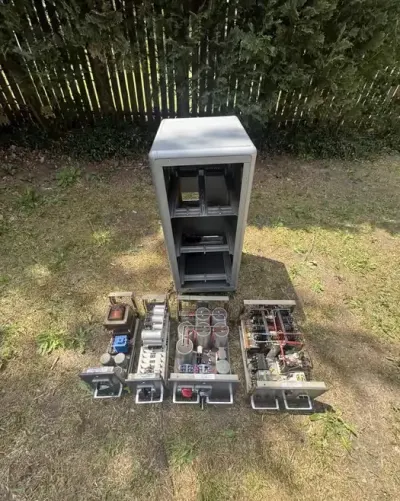 Zabytek Siemens Simatic G / Opton Carl Zeiss - Potężny Zasilacz Retro Automation — praca Pkp10, Pruszków
