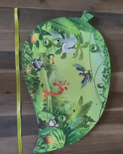 Duża 80 cm  wyjątkowa lampa do pokoju dziecięcego — praca Paweł, Wrocław