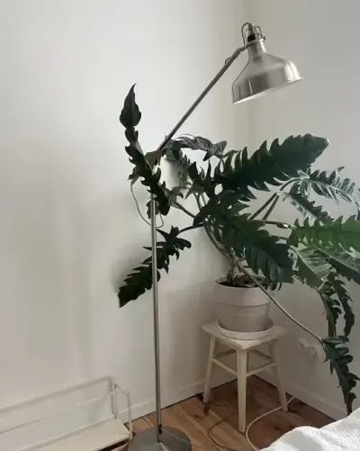 Lampa stojąca Ranarp Ikea stalowa — praca marttak, Wrocław