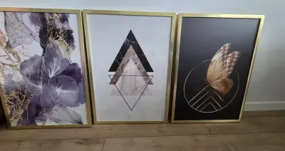 Obrazy 53cm x 73cm - zestaw 3 obrazów — praca Agnieszka, Katowice