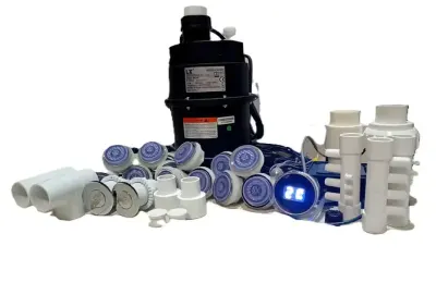 Aeromasaż Led 12 dysz pompa 750W z termometrem cyfrowym — praca Paweł, Łobozew Dolny