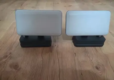Brightower Lampa Zewnętrzna LED 24W z Czujnikiem Ruchu 2 SZT. Czarna K — praca Radosław, Ostrzeszów