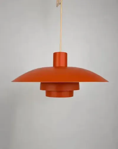 Duńska lampa wisząca Louis Poulsen PH 4/3 Poula Henningsena — praca FFF, Wrocław