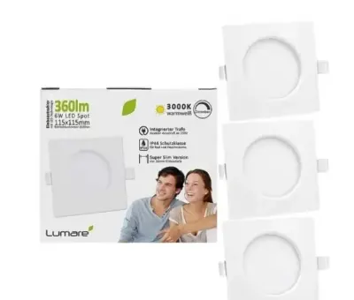 Halogeny LED 6W do zabudowy Spot 115mm — praca Aleksander, Będzin