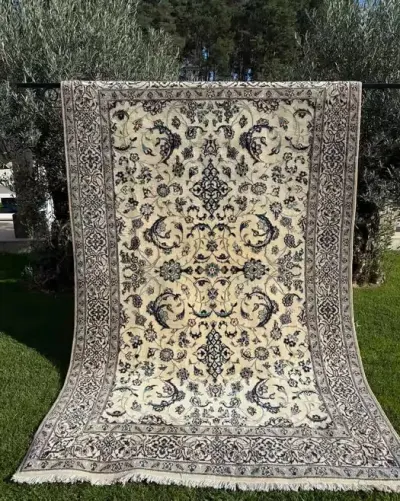 Kaszmir plus jedwab r.tkany dywan perski Nain 300x200 galeria 14 tyś — praca Dywany Świata, Zielona Góra