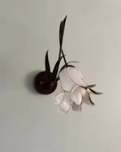 Komplet lamp i kinkietów 7 szt — praca Gabriela, Przemyśl