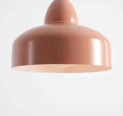 Koralowa lampa wisząca COMO CORAL — praca Anna, Wrocław
