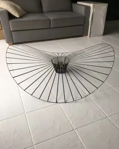 Lampa Kapelusz, czarna 120cm inspirowana Vertigo — praca Aneta, Warszawa