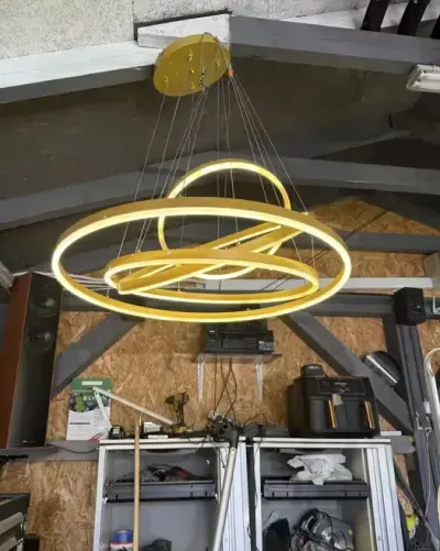 Lampa led 80/60/40 — praca Studniarz, Puszczykowo