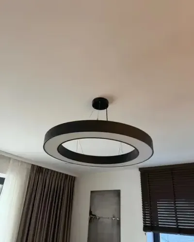 Lampa led okrągła 90 cm — praca Zuzanna, Grójec