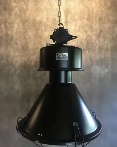 Lampa LOFT PUB INDUSTRIALNA szkło metal przemysłowa fabryczna ORP 400 — praca AS-COMPLEX LOFT DESIGN, Wieluń