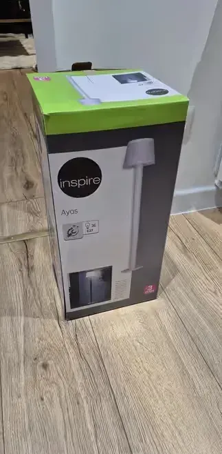 Lampa ogrodowa stojąca Ayos 1m biała
E27 Inspire — praca Paweł, Pawężów