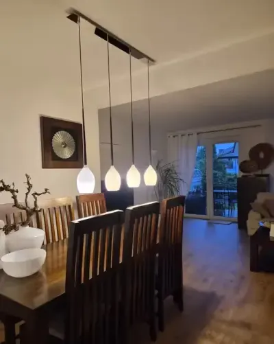 Lampa,oświetlenie nad stół, żyrandol, Westwing — praca Alicja, Olsztyn