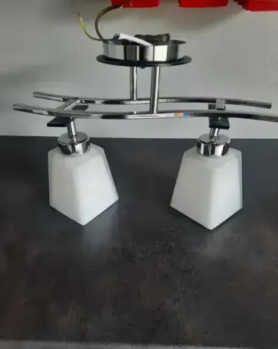 Lampa ścienna pokojowa — praca Przemysław, Redzikowo